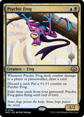 Psychic Frog PPEOE #199p (Near Mint Rare) Magic: The Gathering: Promo Pack: Edge of Eternities