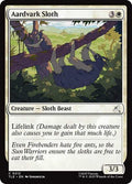 Aardvark Sloth 0212 TLE #212 (Near Mint Common) Magic: The Gathering: Avatar: The Last Airbender: Eternal-Legal