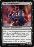 Fire Nation Engineer TLA #99 (Near Mint Uncommon) Magic: The Gathering: Avatar: The Last Airbender
