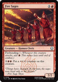 Fire Sages TLA #136 (Near Mint Uncommon) Magic: The Gathering: Avatar: The Last Airbender