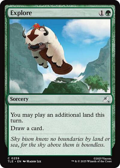 Explore TLE #259 (Near Mint Common) Magic: The Gathering: Avatar: The Last Airbender: Eternal-Legal