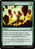 Rocky Rebuke TLA #193 (Near Mint Common) Magic: The Gathering: Avatar: The Last Airbender