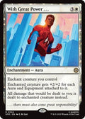 With Great Power . . . SPM #24 (Near Mint Rare) Magic: The Gathering: Marvel's Spider-Man