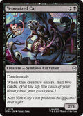 Venomized Cat Foil SPM #72 (Near Mint Common) Magic: The Gathering: Marvel's Spider-Man
