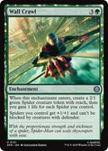 Wall Crawl Foil SPM #121 (Near Mint Uncommon) Magic: The Gathering: Marvel's Spider-Man
