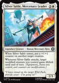 Silver Sable, Mercenary Leader Foil SPM #13 (Near Mint Uncommon) Magic: The Gathering: Marvel's Spider-Man