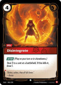 Disintegrate Foil OGN #005/298 (Near Mint Common) Riftbound: League of Legends Trading Card Game: Origins