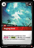 Raging Soul Foil OGN #019/298 (Near Mint Uncommon) Riftbound: League of Legends Trading Card Game: Origins
