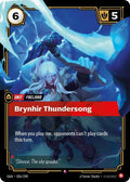 Brynhir Thundersong Foil OGN #026/298 (Near Mint Rare) Riftbound: League of Legends Trading Card Game: Origins
