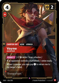 Vayne - Hunter Foil OGN #035/298 (Near Mint Rare) Riftbound: League of Legends Trading Card Game: Origins