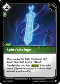 Spirit's Refuge Foil OGN #063/298 (Near Mint Uncommon) Riftbound: League of Legends Trading Card Game: Origins