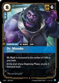 Dr. Mundo - Expert Foil OGN #109/298 (Near Mint Rare) Riftbound: League of Legends Trading Card Game: Origins