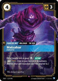 Malzahar - Fanatic Foil OGN #113/298 (Near Mint Rare) Riftbound: League of Legends Trading Card Game: Origins