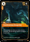 Carnivorous Snapvine Foil OGN #149/298 (Near Mint Rare) Riftbound: League of Legends Trading Card Game: Origins