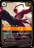 Lee Sin - Centered Foil OGN #151/298 (Near Mint Rare) Riftbound: League of Legends Trading Card Game: Origins