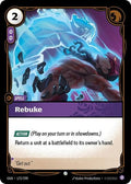 Rebuke Foil OGN #172/298 (Near Mint Common) Riftbound: League of Legends Trading Card Game: Origins
