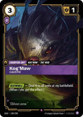Kog'Maw - Caustic Foil OGN #190/298 (Near Mint Rare) Riftbound: League of Legends Trading Card Game: Origins