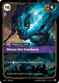 Rhasa the Sunderer Foil OGN #195/298 (Near Mint Rare) Riftbound: League of Legends Trading Card Game: Origins