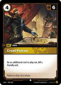 Cruel Patron Foil OGN #208/298 (Near Mint Common) Riftbound: League of Legends Trading Card Game: Origins