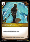 Cull the Weak Foil OGN #209/298 (Near Mint Common) Riftbound: League of Legends Trading Card Game: Origins