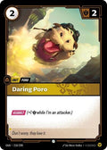 Daring Poro Foil OGN #210/298 (Near Mint Common) Riftbound: League of Legends Trading Card Game: Origins
