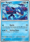 Kyogre Holofoil MEG #034/132 (Near Mint Rare) Pokemon: ME01: Mega Evolution