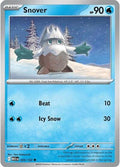 Snover 035 132 MEG #035/132 (Near Mint Common) Pokemon: ME01: Mega Evolution