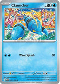 Clauncher Reverse Holofoil MEG #037/132 (Near Mint Common) Pokemon: ME01: Mega Evolution