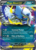 Mega Absol ex 086 132 Holofoil MEG #086/132 (Near Mint Double Rare) Pokemon: ME01: Mega Evolution
