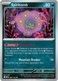 Spiritomb 087 132 Reverse Holofoil MEG #087/132 (Near Mint Uncommon) Pokemon: ME01: Mega Evolution