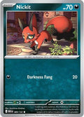 Nickit Reverse Holofoil MEG #089/132 (Near Mint Common) Pokemon: ME01: Mega Evolution