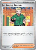 Lt Surges Bargain 120 132 Reverse Holofoil MEG #120/132 (Near Mint Uncommon) Pokemon: ME01: Mega Evolution