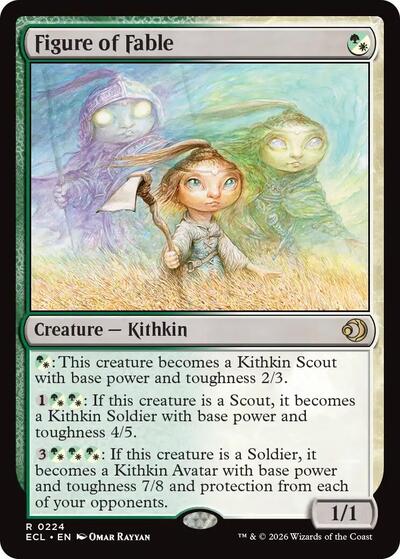 Figure of Fable Lorwyn Eclipsed ECL #224 (Rare) Magic: The Gathering: