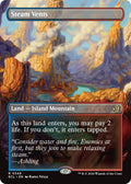 Steam Vents Borderless Foil ECL #348 (Near Mint Rare) Magic: The Gathering: Lorwyn Eclipsed