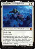 Leonardo Sewer Samurai TMT #17 (Near Mint Mythic Rare) Magic: The Gathering: Teenage Mutant Ninja Turtles