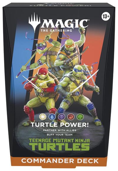 Teenage Mutant Ninja Turtles Commander Deck - Turtle Power! TMC