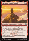 Crescent Island Temple TLA #129 (Near Mint Uncommon) Magic: The Gathering: Avatar: The Last Airbender