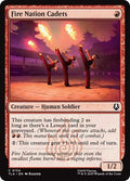 Fire Nation Cadets TLA #134 (Near Mint Common) Magic: The Gathering: Avatar: The Last Airbender
