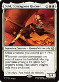 Suki Courageous Rescuer TLA #37 (Near Mint Rare) Magic: The Gathering: Avatar: The Last Airbender