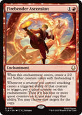 Firebender Ascension TLA #137 (Near Mint Rare) Magic: The Gathering: Avatar: The Last Airbender