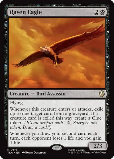 Raven Eagle TLA #116 (Near Mint Rare) Magic: The Gathering: Avatar: The Last Airbender