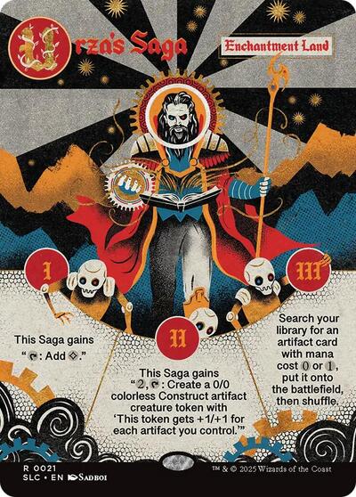 Urzas Saga SLC #21 (Near Mint Rare) Magic: The Gathering: Secret Lair Countdown Kit