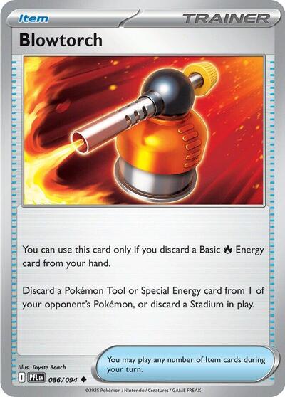 Blowtorch 086 094 ME02: Phantasmal Flames PFL #086/094 (Uncommon) Pokemon: