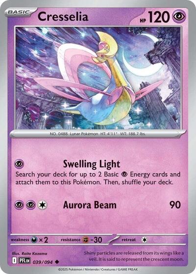 Cresselia ME02: Phantasmal Flames PFL #039/094 (Uncommon) Pokemon: