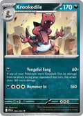 Krookodile Reverse Holofoil PFL #066/094 (Near Mint Uncommon) Pokemon: ME02: Phantasmal Flames
