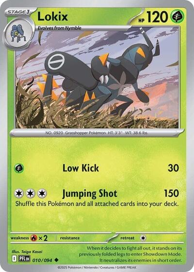 Lokix ME02: Phantasmal Flames PFL #010/094 (Uncommon) Pokemon: