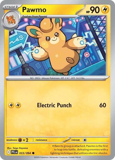 Pawmo ME02: Phantasmal Flames PFL #033/094 (Common) Pokemon: