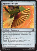 Kyoshi Battle Fan TLA #257 (Near Mint Common) Magic: The Gathering: Avatar: The Last Airbender