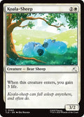 Koala Sheep TLE #80 (Near Mint Common) Magic: The Gathering: Avatar: The Last Airbender: Eternal-Legal