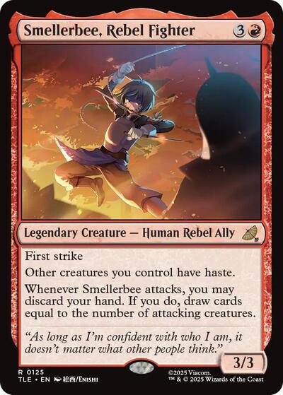 Smellerbee Rebel Fighter TLE #125 (Near Mint Rare) Magic: The Gathering: Avatar: The Last Airbender: Eternal-Legal